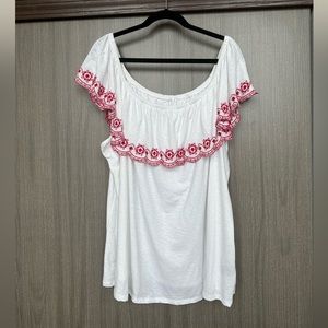 Lane Bryant Peasant Top 22/24